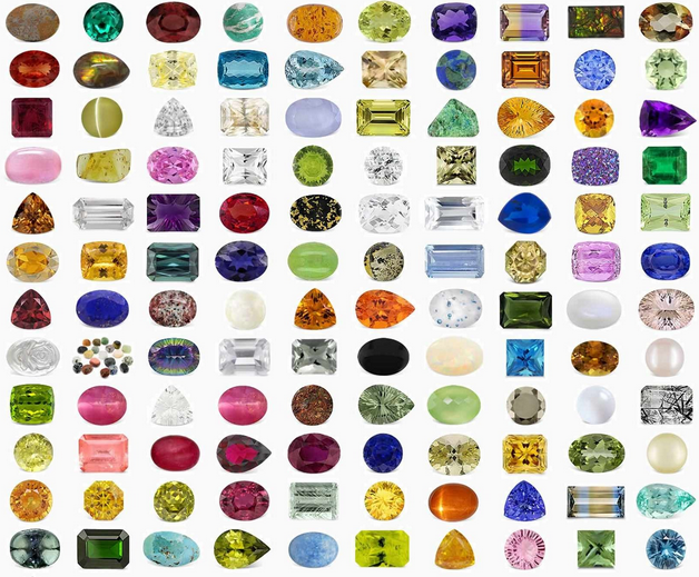 face gemstones